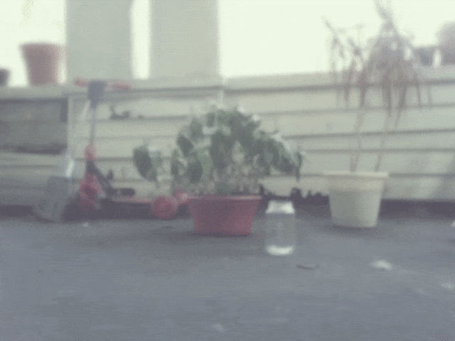 Animated GIF of a jar of water being filled up