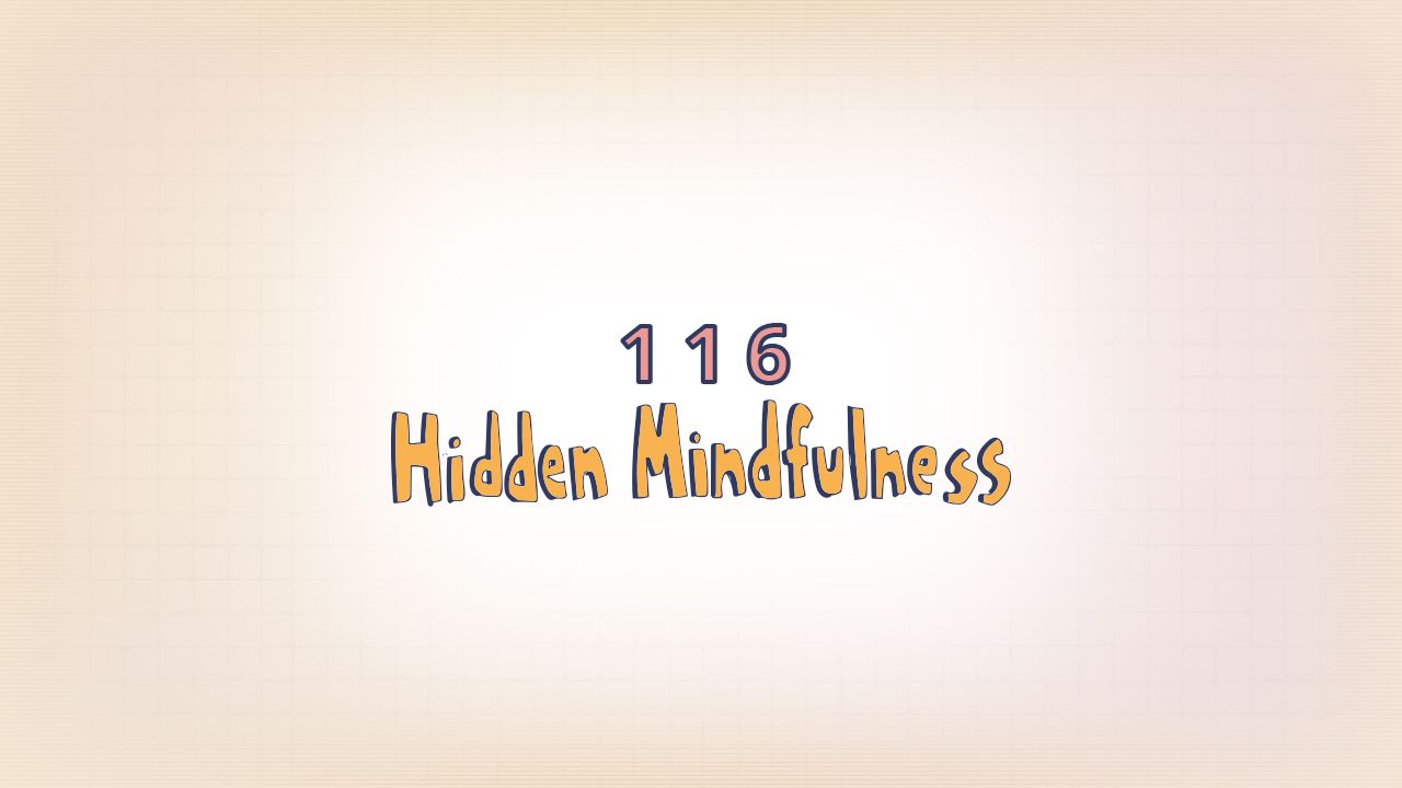 116: Hidden Mindfulness